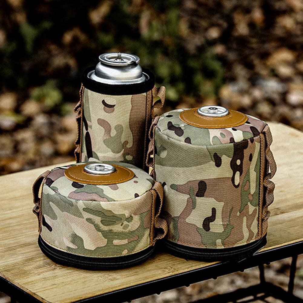 Camping Cooking Gas Canister - Portable Ventilated Propane & Butane Protector