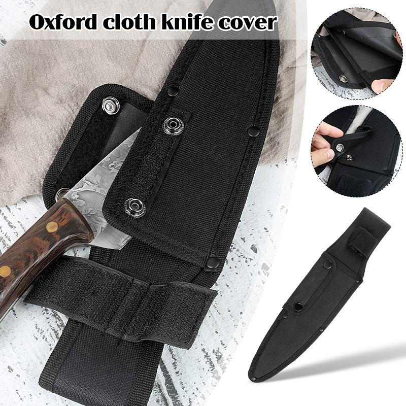 Camping Cooking Knife With Sheath - Chef Waterproof Oxford Sheath Holder Knife