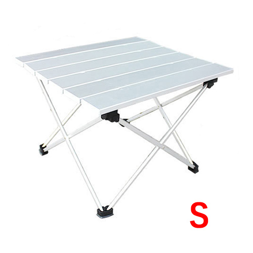 Camping Cooking Table Foldable - Ultralight Folding Camping Table Outdoor Four