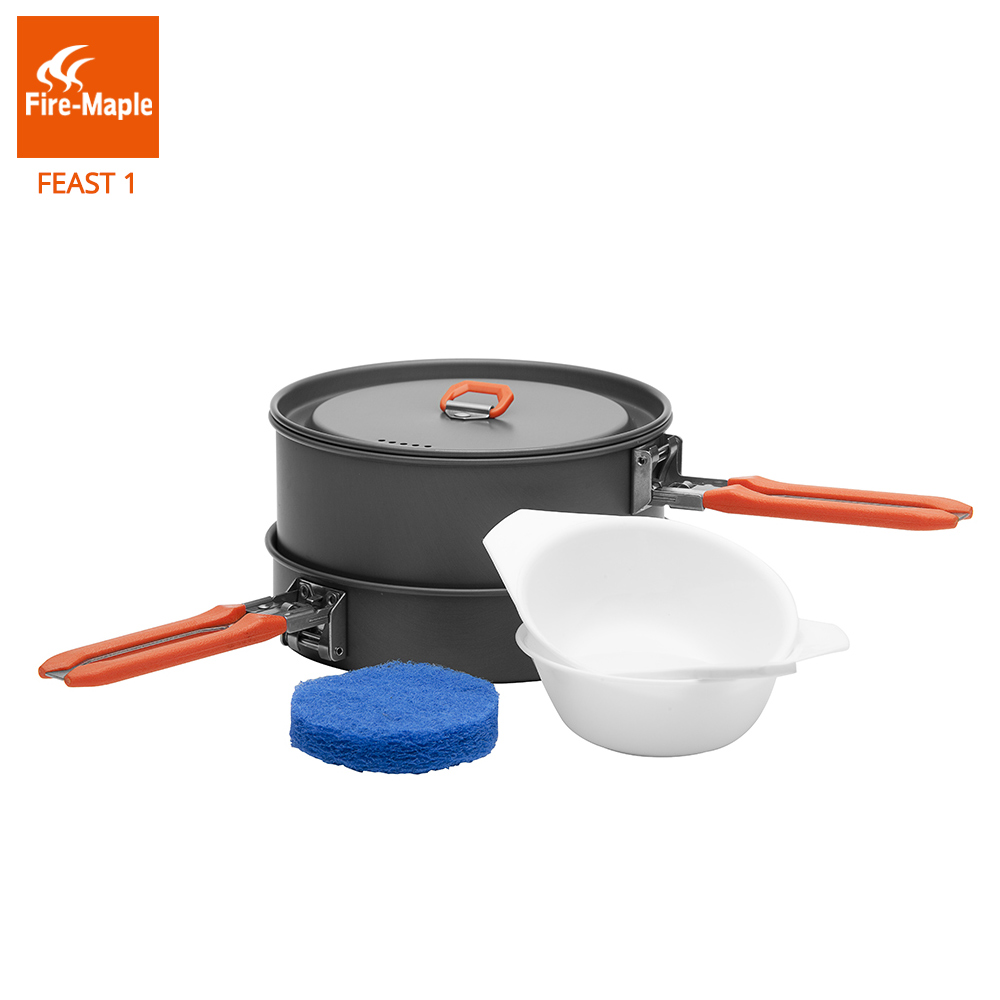 Camping Cooking Pots And Pans Set - Lửa Maple Bữa Tiệc 1 Ngoài