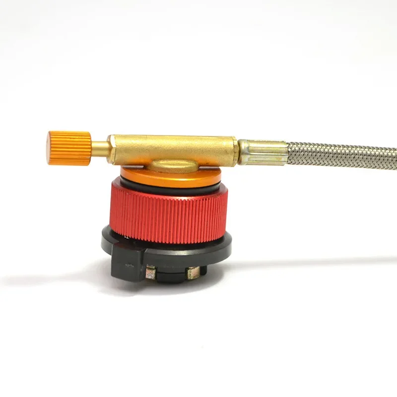Camping Cooking Gas Canister - 1Pc Gas Stove Converter Burner Link