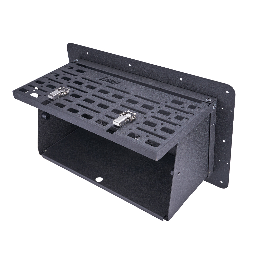 Camping Cooking Table - Alloy Rear Door Folding Drop Down