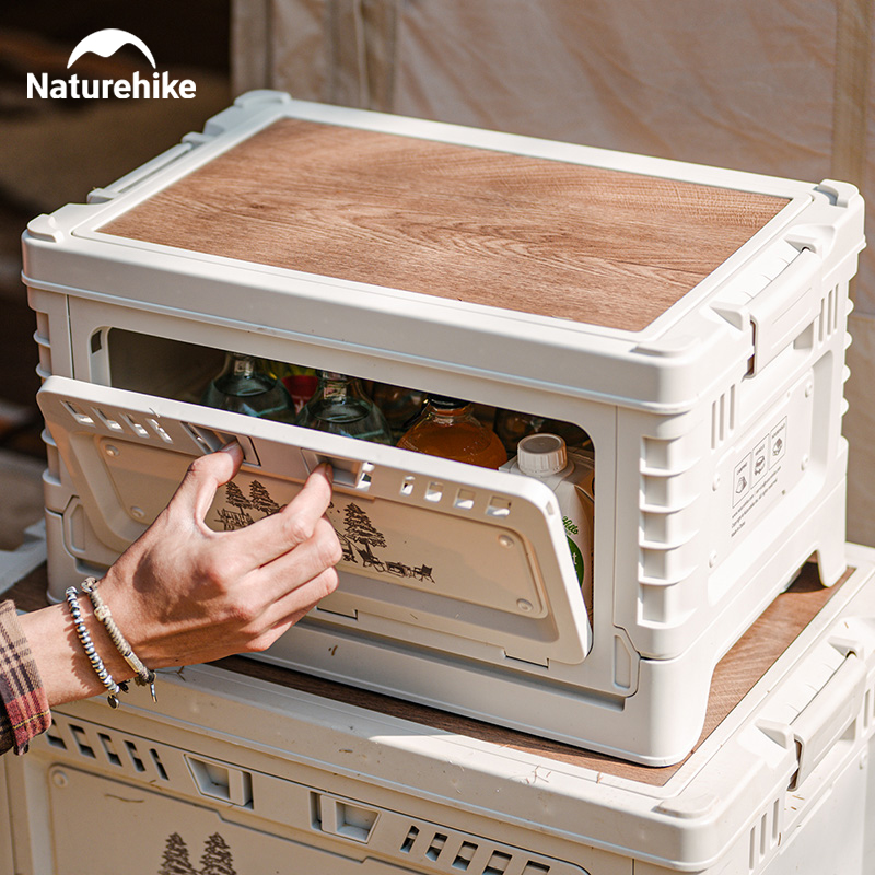 Camping Cooking Table - Naturehike Camping Box 60L Large Capacity