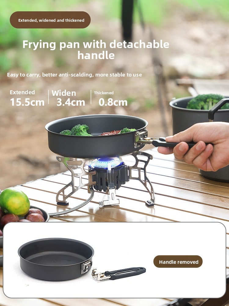 Camping Cooking Wok - Bulin C15 Outdoor Small Frying Pan