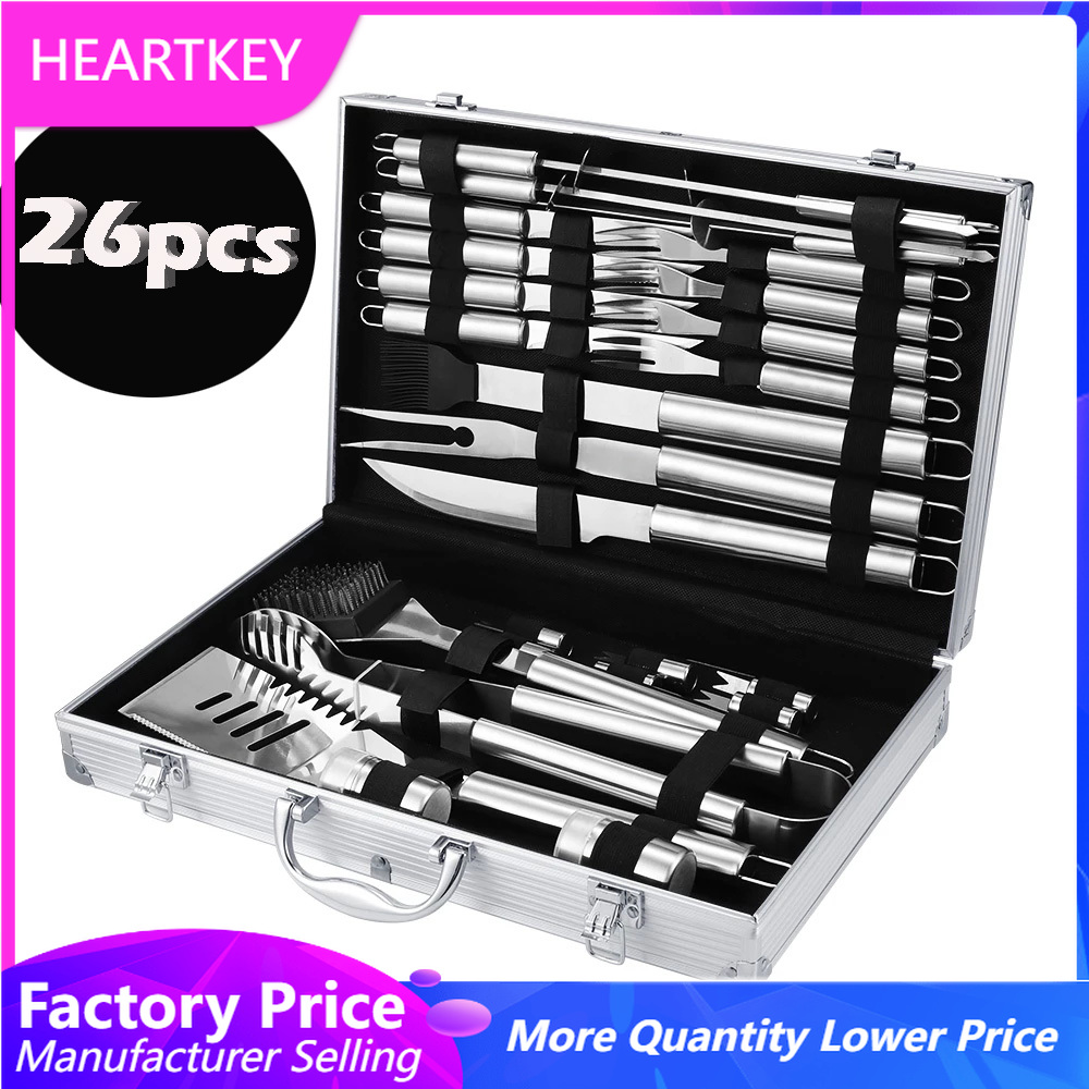 Camping Cooking Set For 4 - BBQ Bộ Dụng Cụ Nướng Nướng