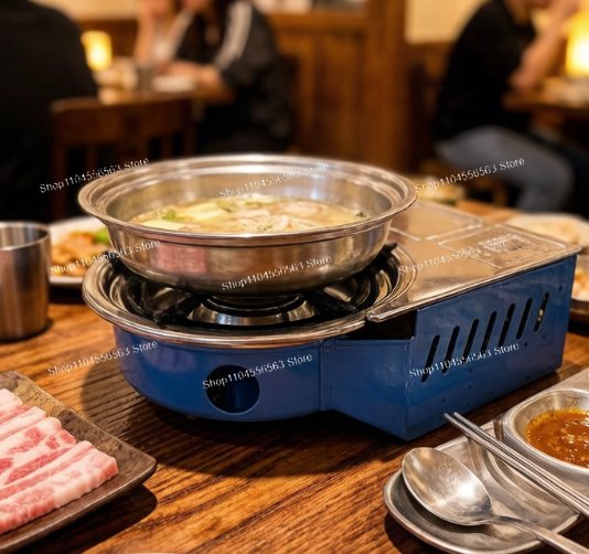 Camping Cooking Gas Canister - Portable Gas Stove with Canister for