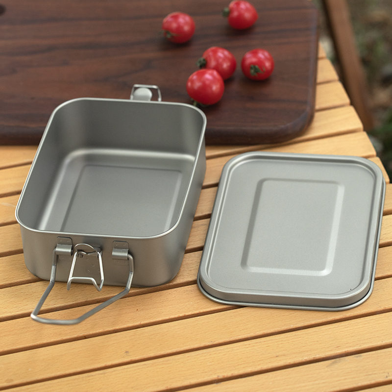 Mess Kit Titanium - Tiartisan 1200ml titanium camping ultra-light portable
