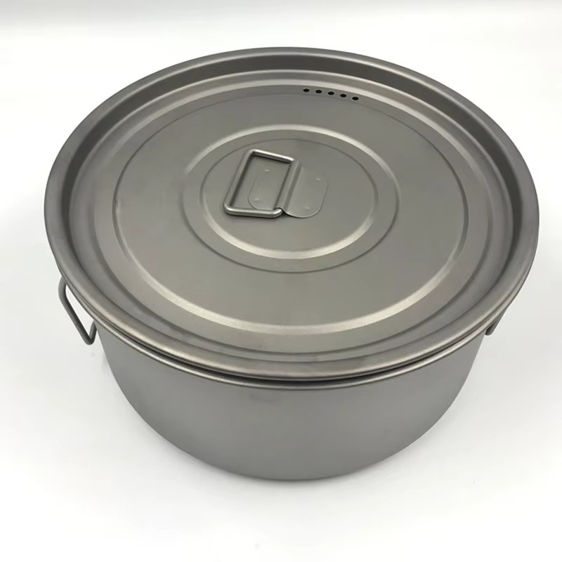 Mess Kit Titanium - Ultralight Titanium Camping Cookware Set 2pcs