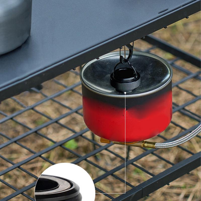 Camping Cooking Gas Canister - Cooking Air Canister Lid Aluminum Alloy