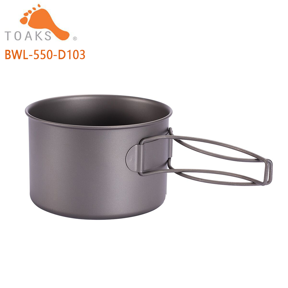 Toaks BWL-550 Cắm Trại Titan B - đánh giá và giá Mess Kit Titanium