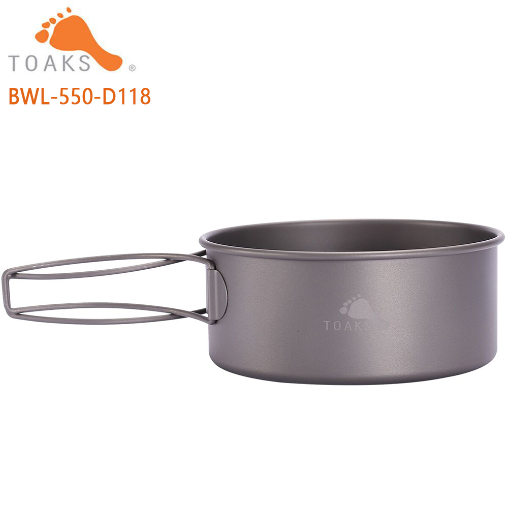 Toaks BWL-550 Cắm Trại Titan B - đánh giá và giá Mess Kit Titanium