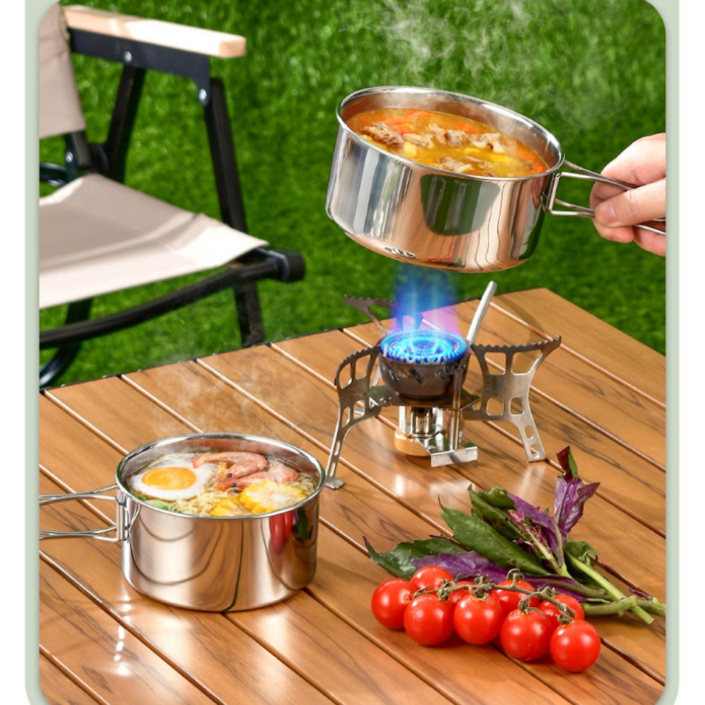 12PCS Adventure Camp Cook Set  - đánh giá và giá Camping Cooking Pots And Pans Set