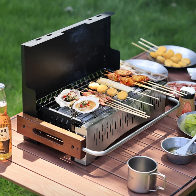 Lightweight Folding Charcoal G - đánh giá và giá Camping Cooking Requirements