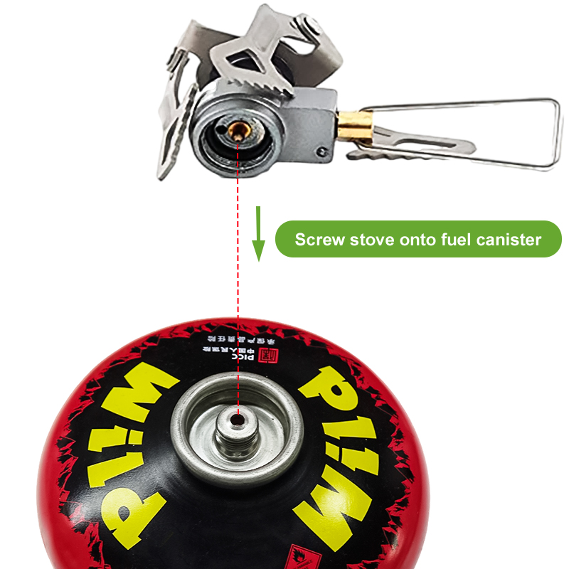 BRS Outdoor Gas Stove Mini Cam - đánh giá và giá Camping Cooking Wood Stove