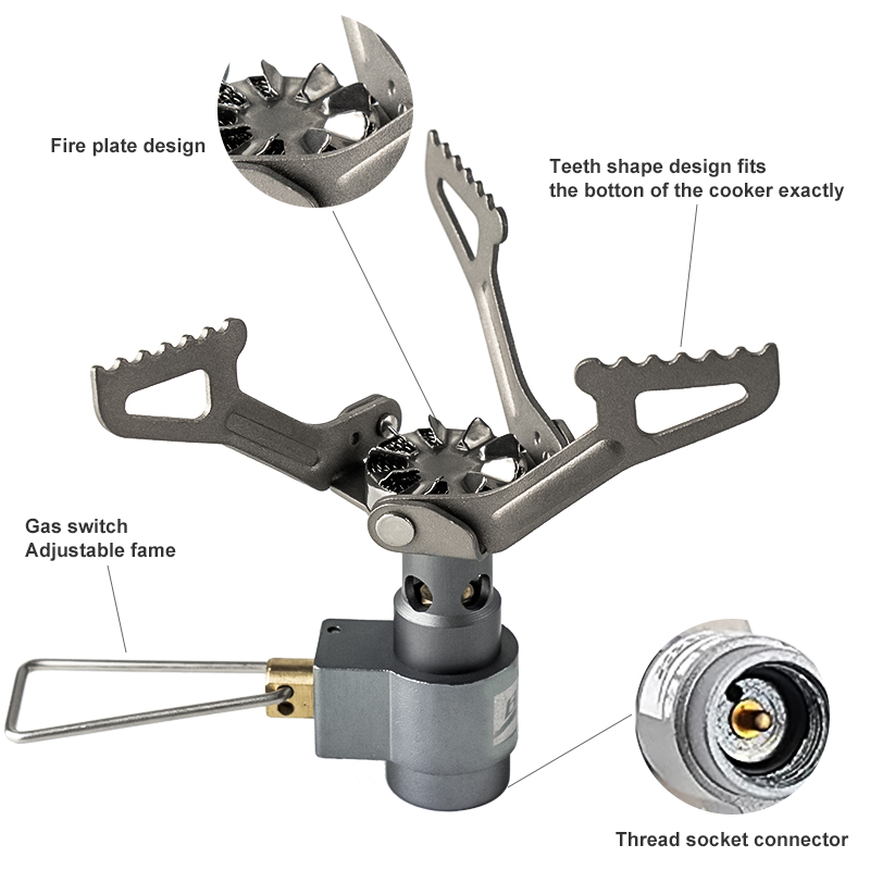 BRS Outdoor Gas Stove Mini Cam - đánh giá và giá Camping Cooking Wood Stove