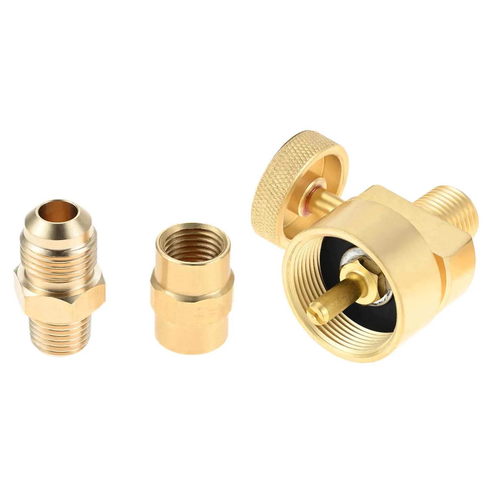 3pcs/set Solid Brass 1LB Propa - đánh giá và giá Camping Cooking Set For 4