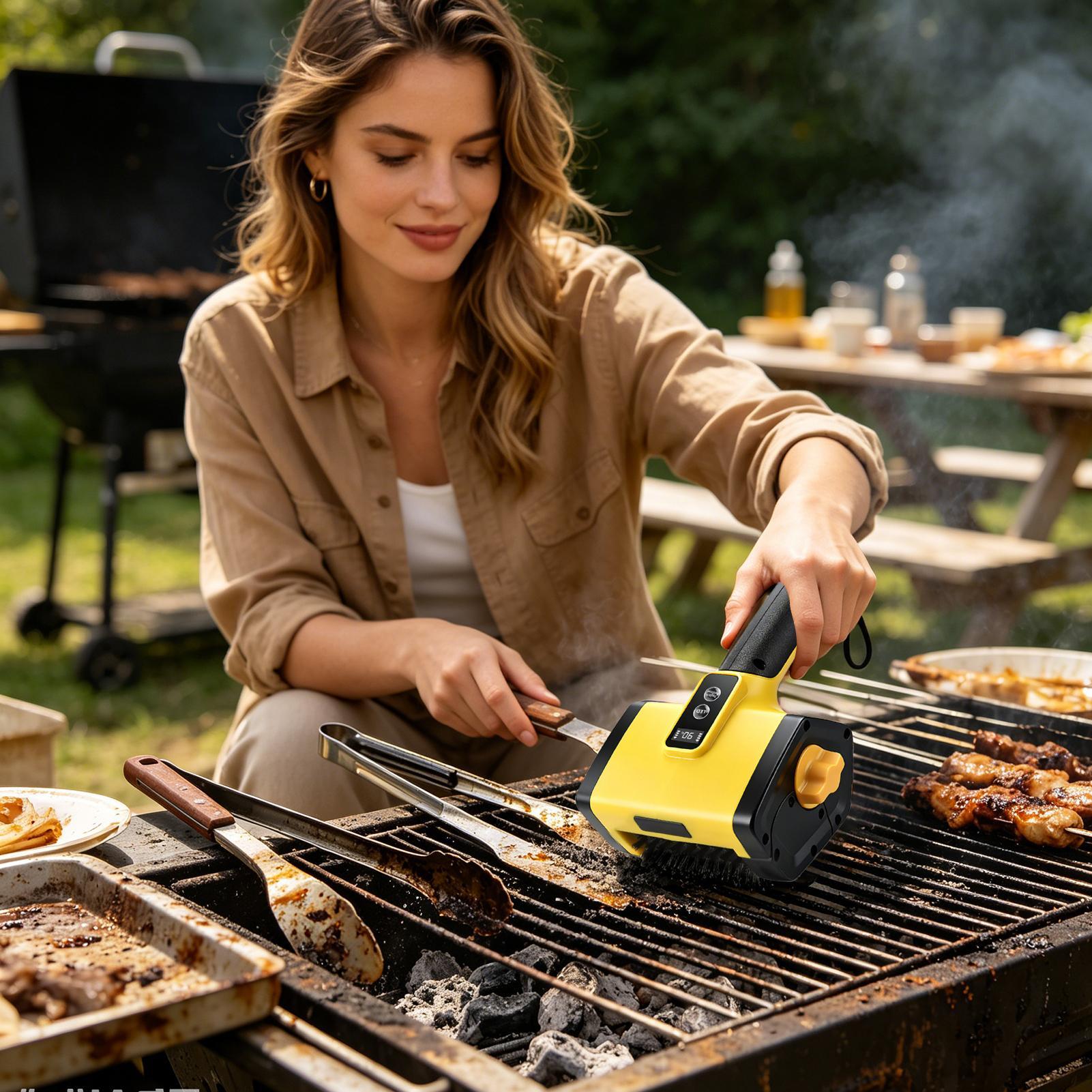 Electric Grill Cleaner 2 Power - đánh giá và giá Camping Cooking Electric