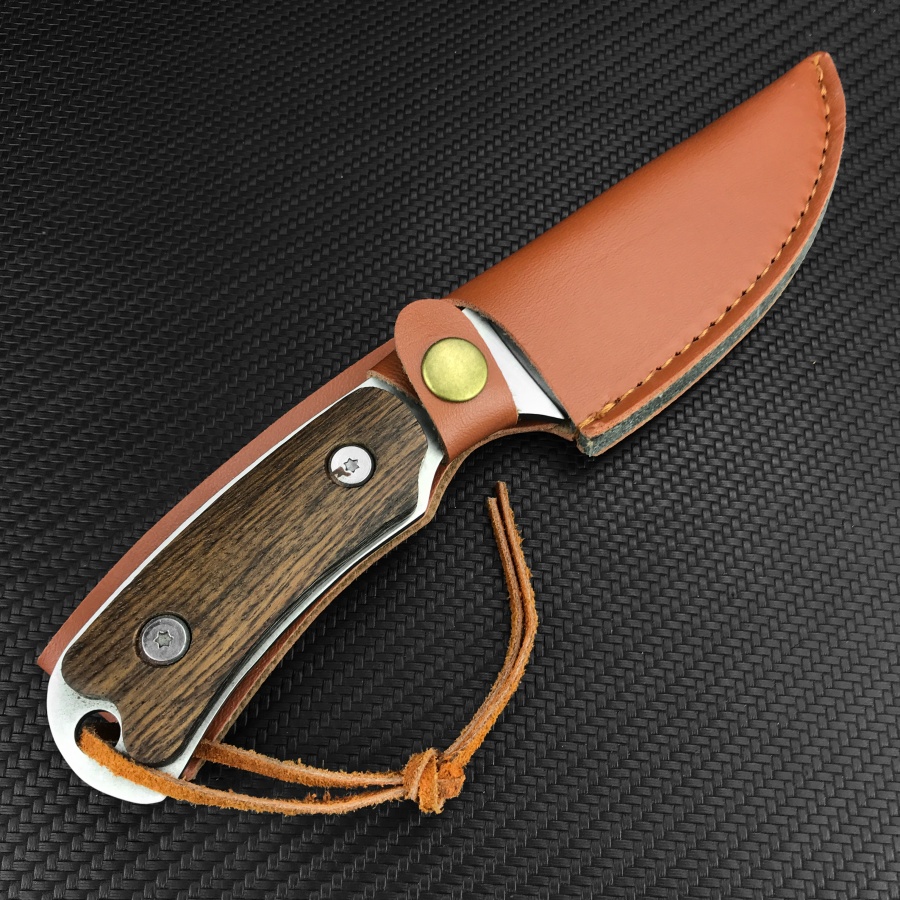 Handmade Lightweight Wood Hand - đánh giá và giá Camping Cooking Knife With Sheath