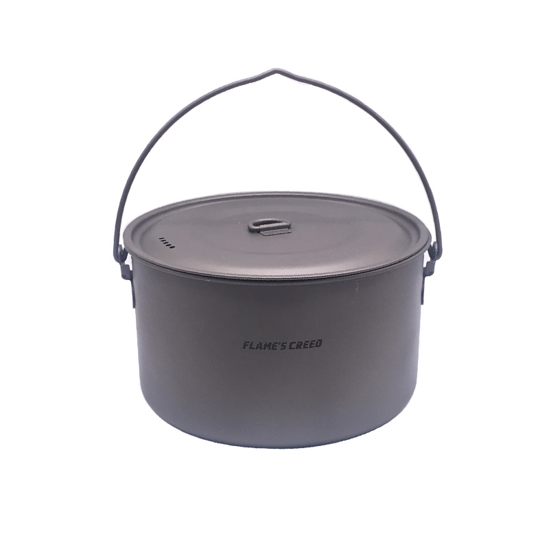 FLAME'S TÍN NGƯỠNG 1100 ml 195 - đánh giá và giá Camping Cooking Pots And Pans Set