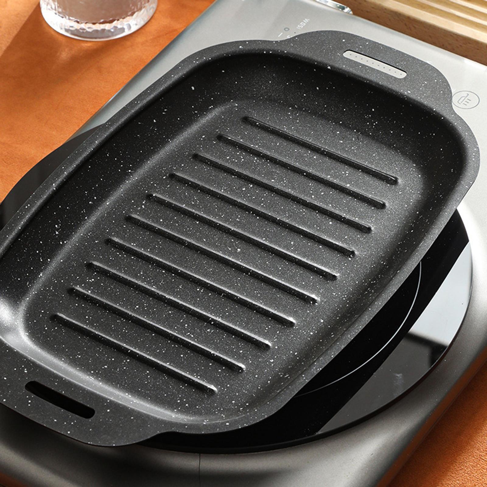 BBQ Pan Nonstick Carbon Steel  - đánh giá và giá Camping Cooking Wok
