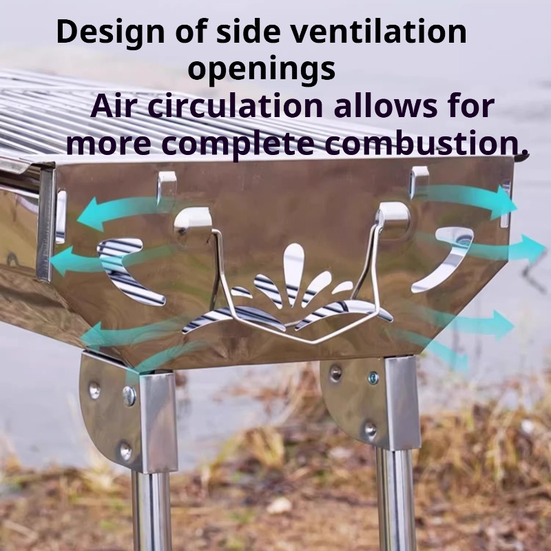 Stainless Steel Barbecue Grill - đánh giá và giá Camping Cooking Requirements
