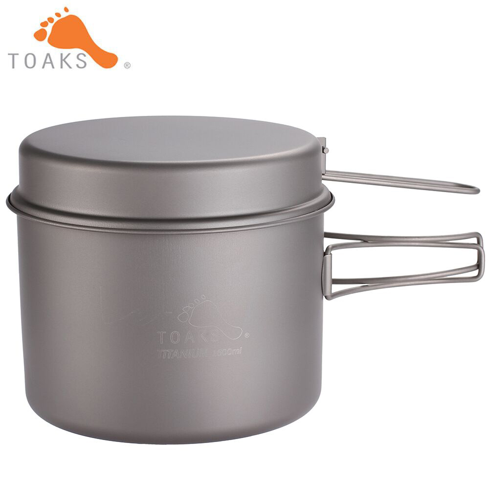 TOAKS Bộ Nồi Siêu Nhẹ Titan Nồ - đánh giá và giá Mess Kit Titanium