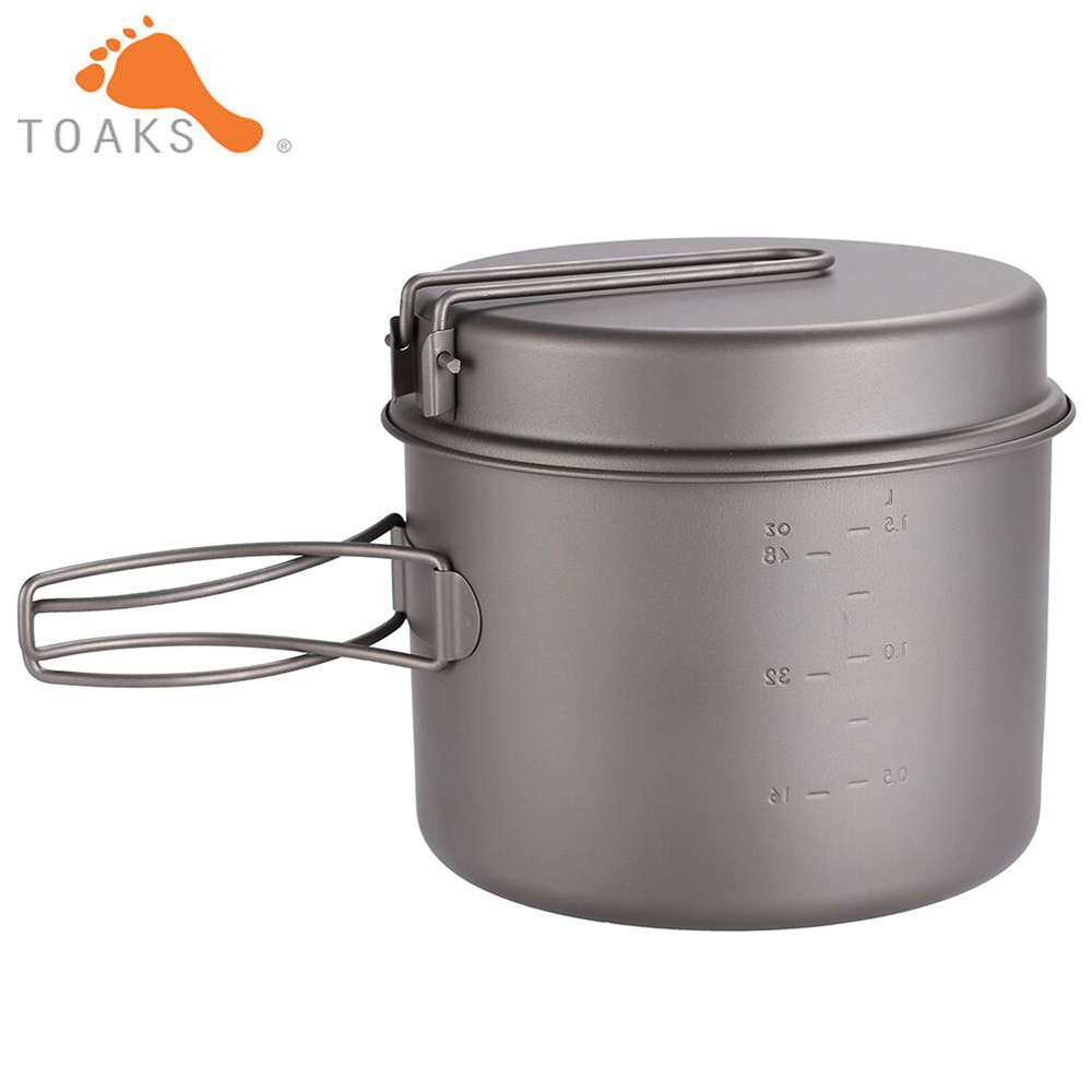 TOAKS Bộ Nồi Siêu Nhẹ Titan Nồ - đánh giá và giá Mess Kit Titanium