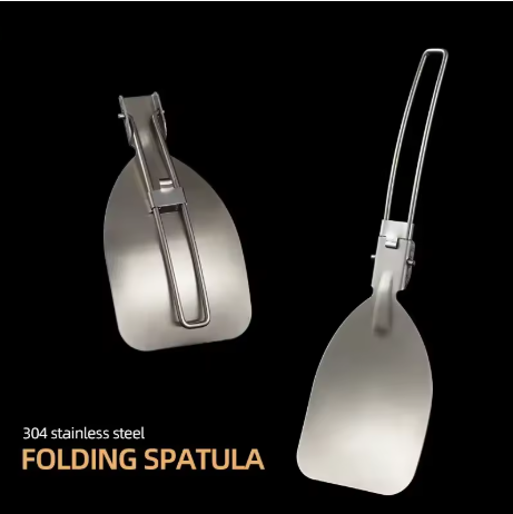 Folding Camping Spatula Stainl - đánh giá và giá Camping Cooking Set 2 Person