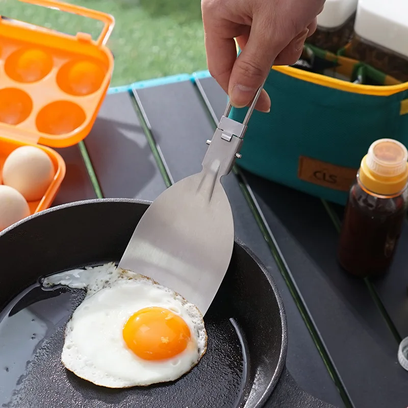 Folding Camping Spatula Stainl - đánh giá và giá Camping Cooking Set 2 Person