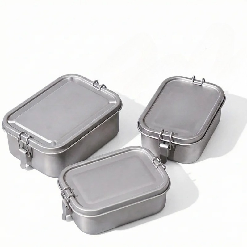 Stainless Steel Lunch Box With - đánh giá và giá Mess Kit Titanium
