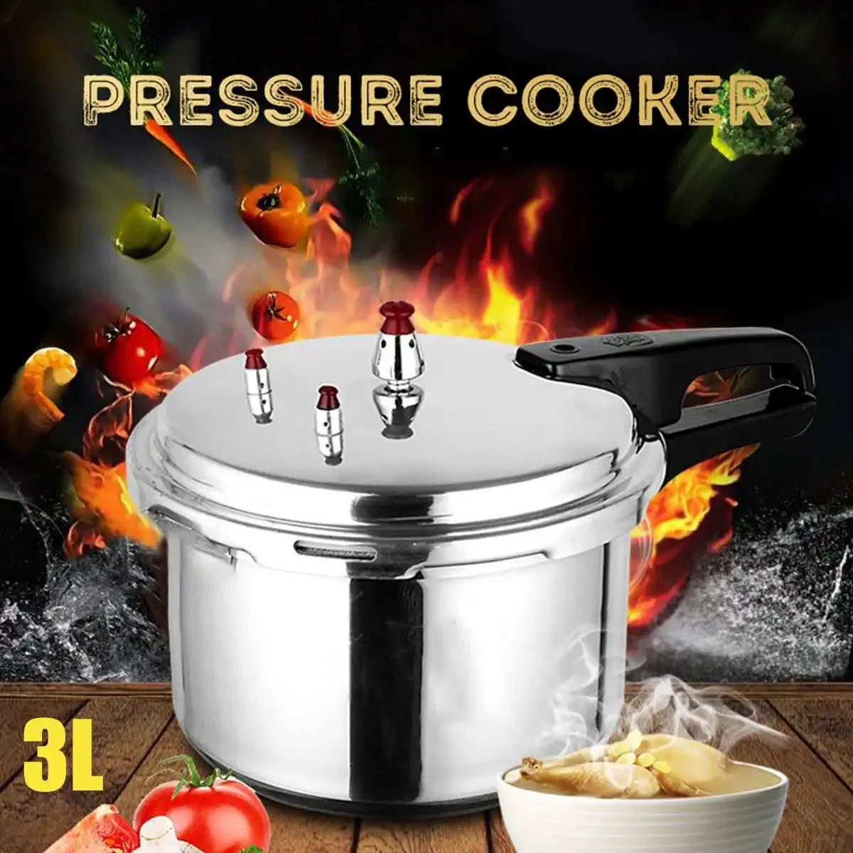 18/20/22/28cm Kitchen Pressure - đánh giá và giá Camping Cooking Electric