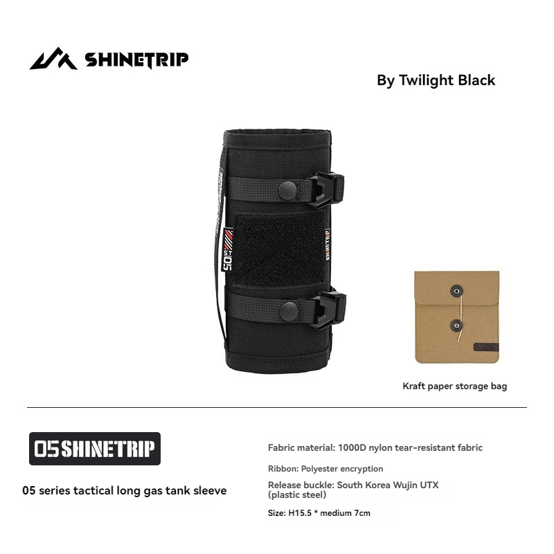 Blackened Gas Cylinder Protect - đánh giá và giá Camping Cooking Organizer