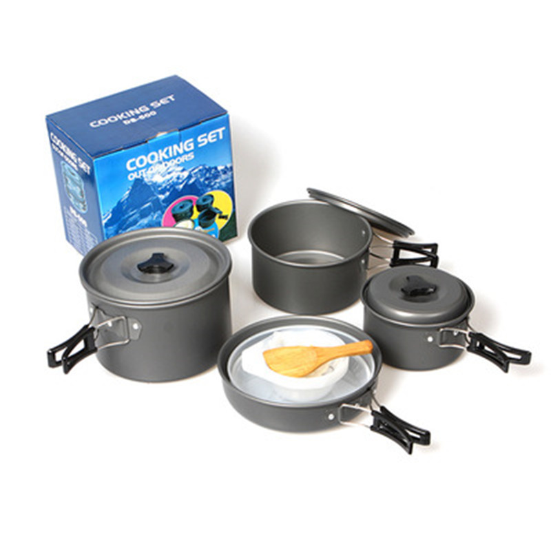 Outdoor Camping Cooking Set No - đánh giá và giá Camping Cooking Set 2 Person