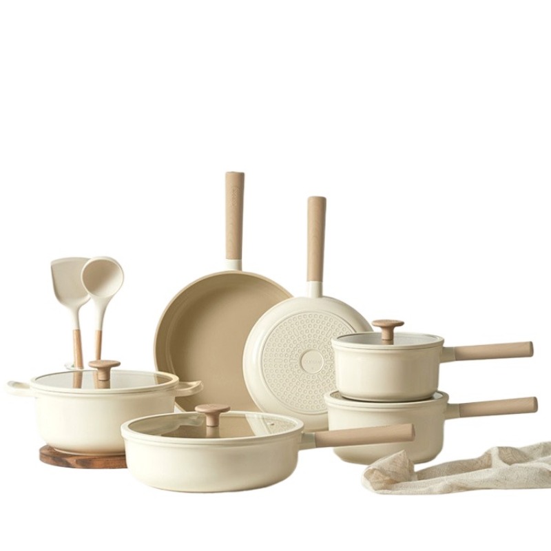 Geling Chinese Cheap White Tit - đánh giá và giá Camping Cooking Pots And Pans Set