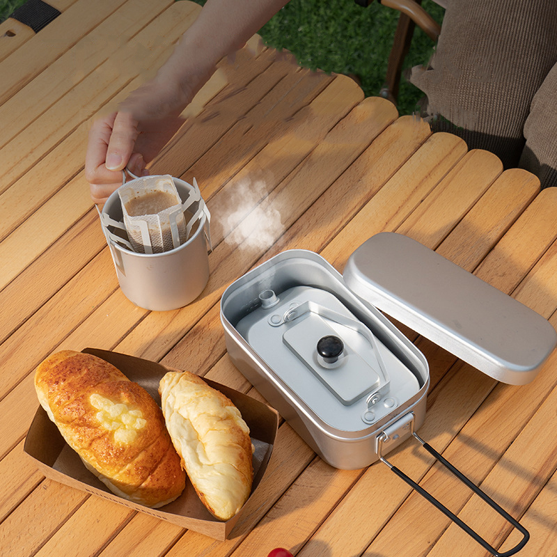 Ultralight Portable Picnic Cam - đánh giá và giá Mess Kit Titanium