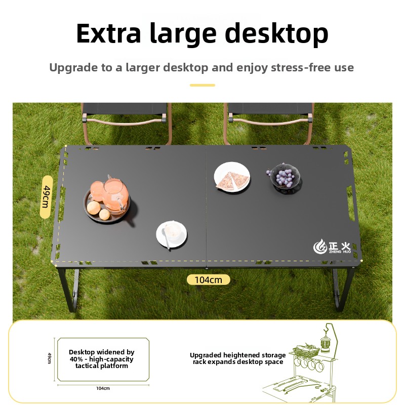 Portable Foldable IGT Tactical - đánh giá và giá Camping Cooking Table Foldable