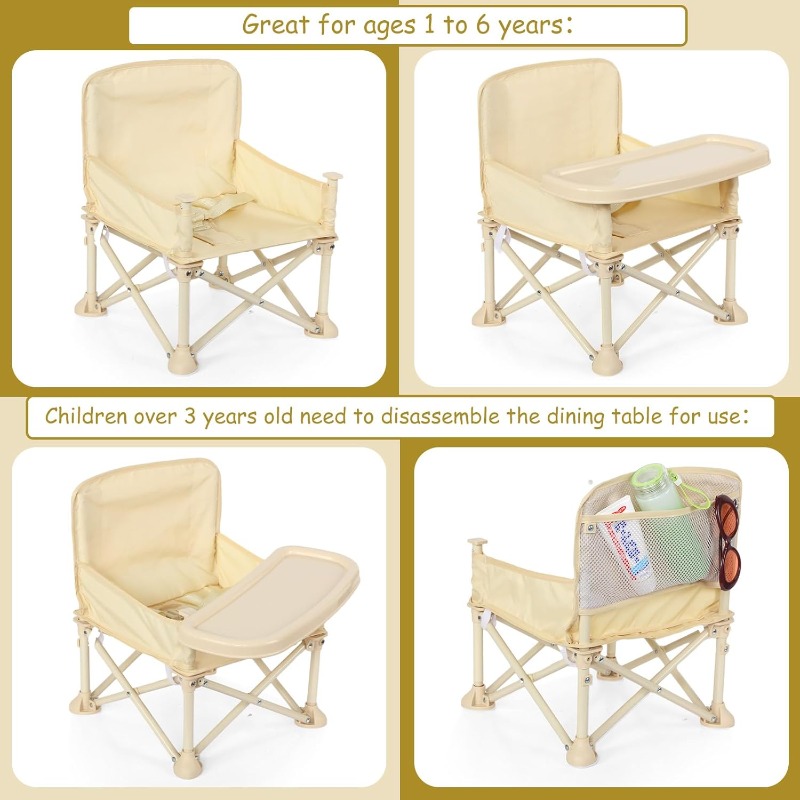 Baby Outdoor Beach Chair with  - đánh giá và giá Camping Cooking Table Foldable