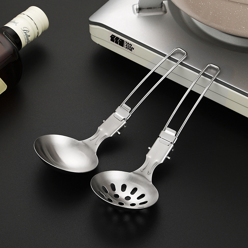 4PCS Outdoor Folding Kitchenwa - đánh giá và giá Camping Cooking Set For 4