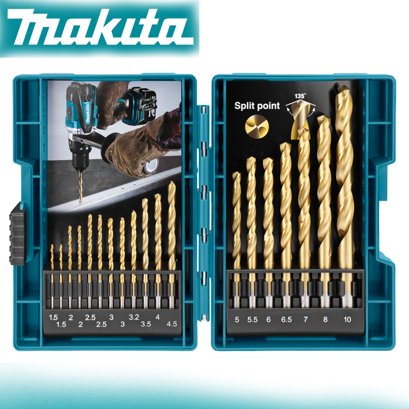 Makita D-67527 HSS TiN Metal T - đánh giá và giá Mess Kit Titanium