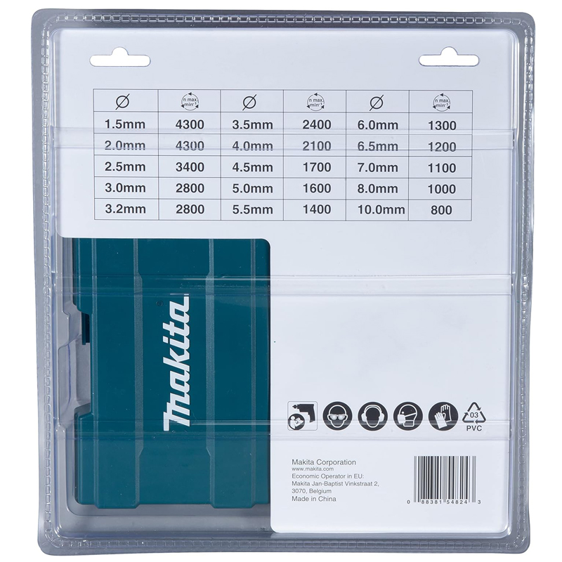Makita D-67527 HSS TiN Metal T - đánh giá và giá Mess Kit Titanium