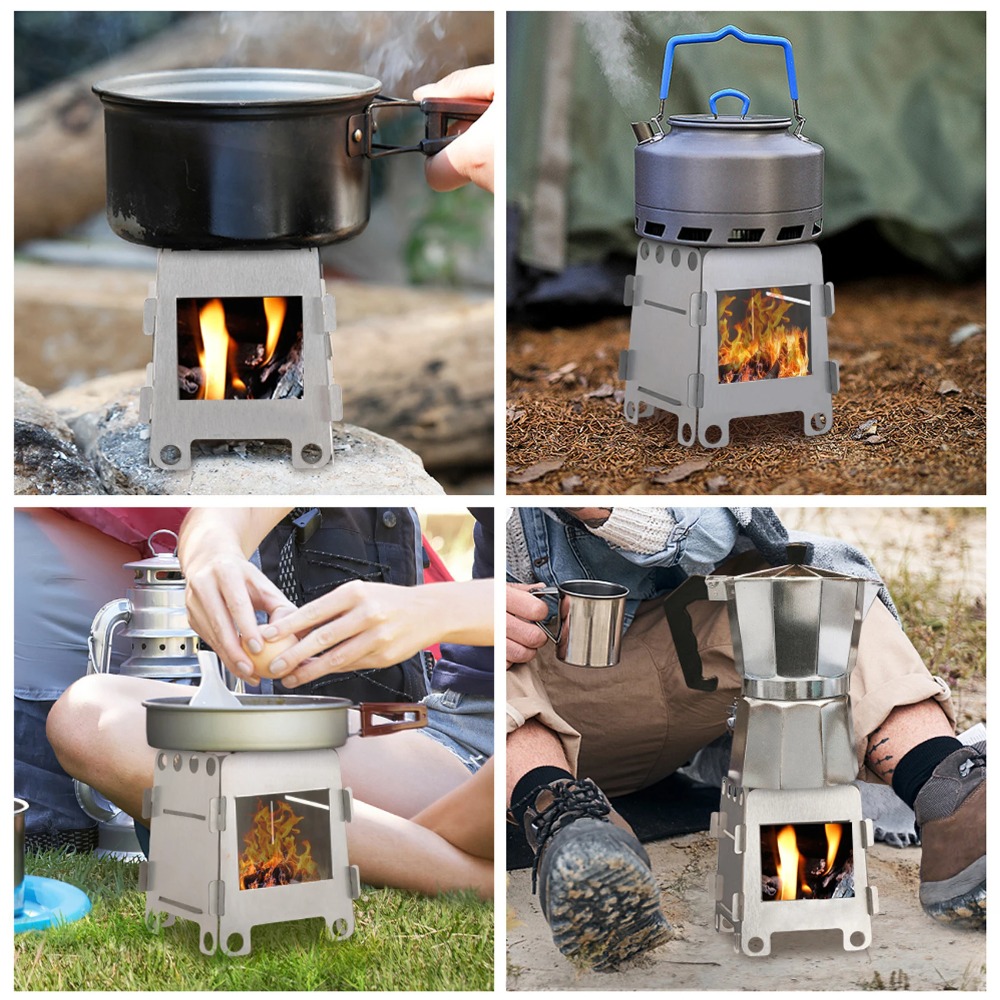 Camping Furnace Wood Stove Alc - đánh giá và giá Camping Cooking Wood Stove
