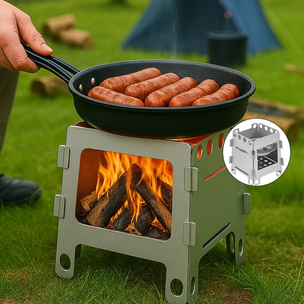 Camping Furnace Wood Stove Alc - đánh giá và giá Camping Cooking Wood Stove