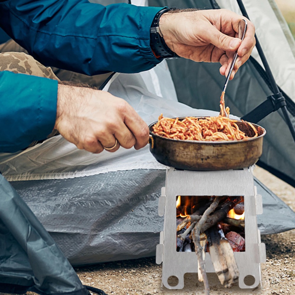 Camping Furnace Wood Stove Alc - đánh giá và giá Camping Cooking Wood Stove