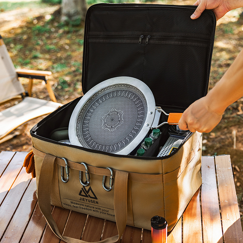 30/42L Foldable Portable Outdo - đánh giá và giá Camping Cooking Organizer