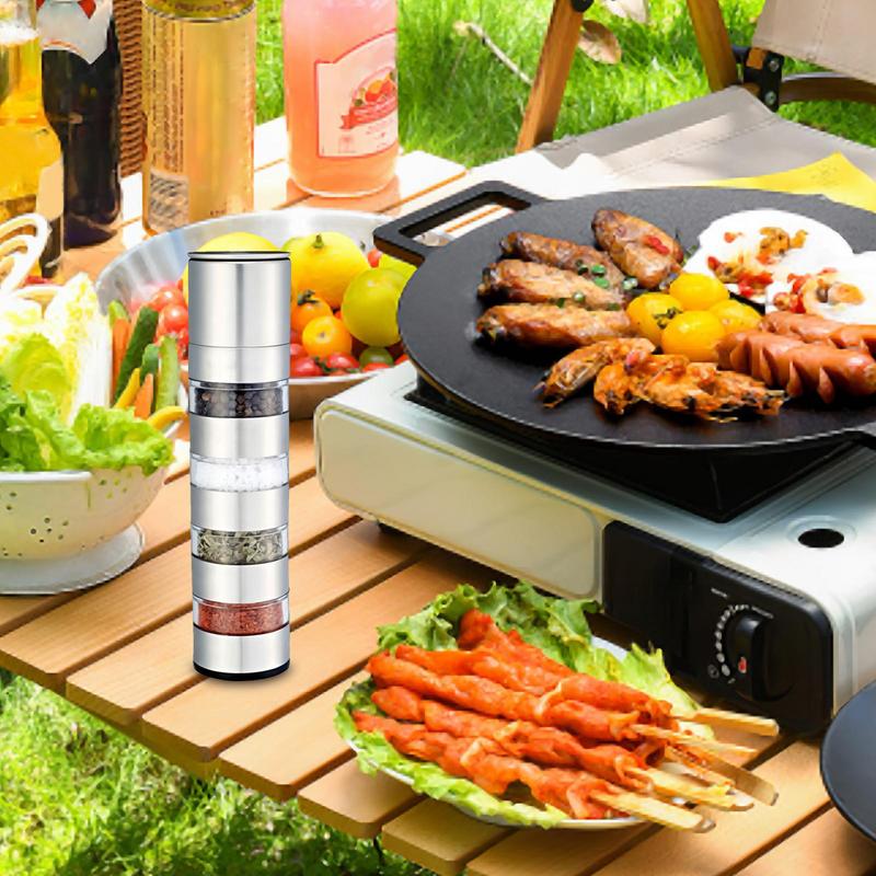 Travel Seasoning Containers Pe - đánh giá và giá Camping Cooking Set For 4