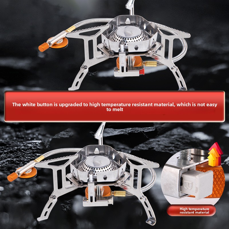 Split-type portable windproof  - đánh giá và giá Camping Cooking Gas Canister