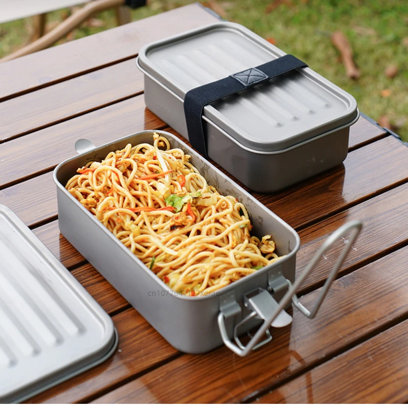 Outdoor Pure Titanium Square L - đánh giá và giá Mess Kit Titanium