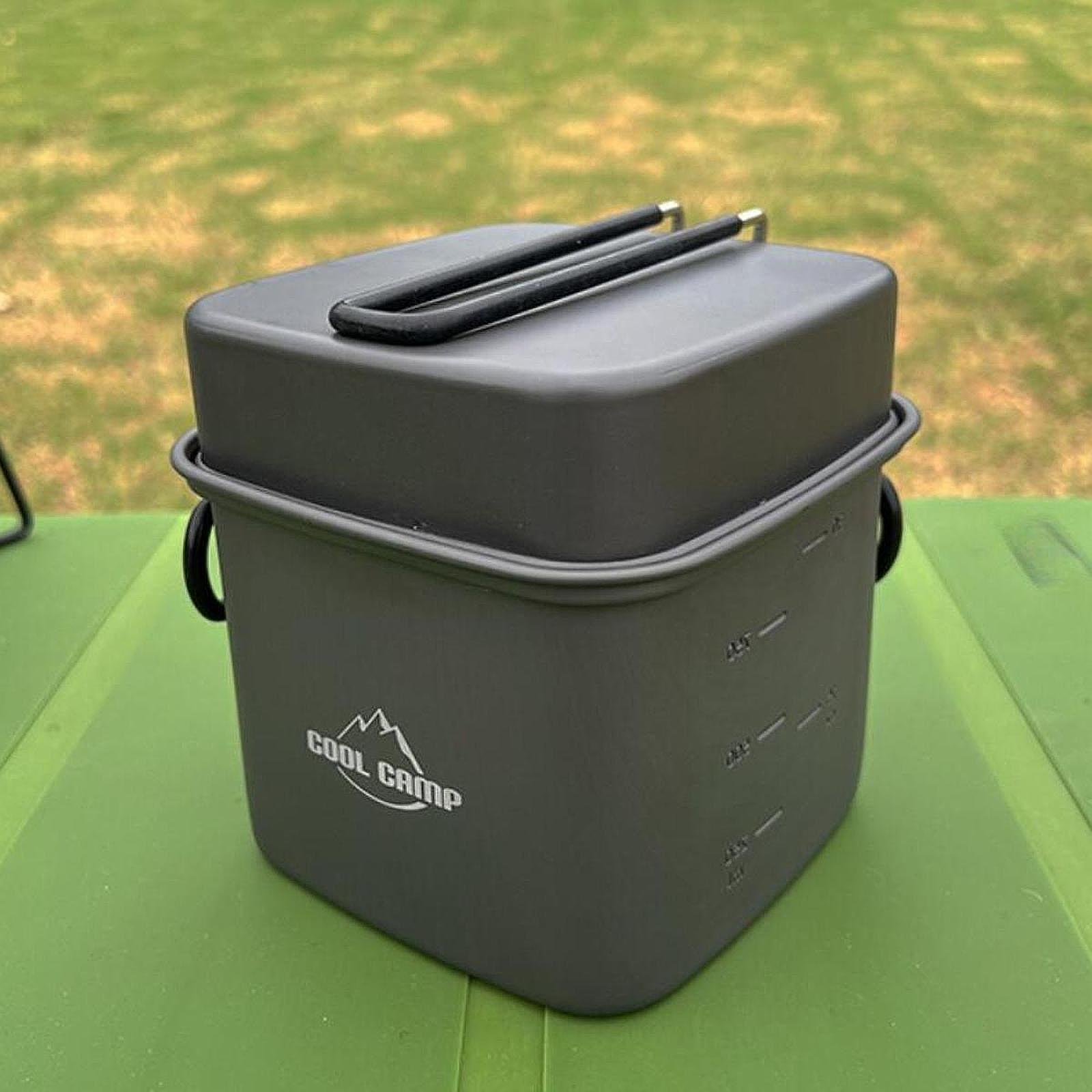Camping Cookware Set Frying Pa - đánh giá và giá Camping Cooking Pots And Pans Set
