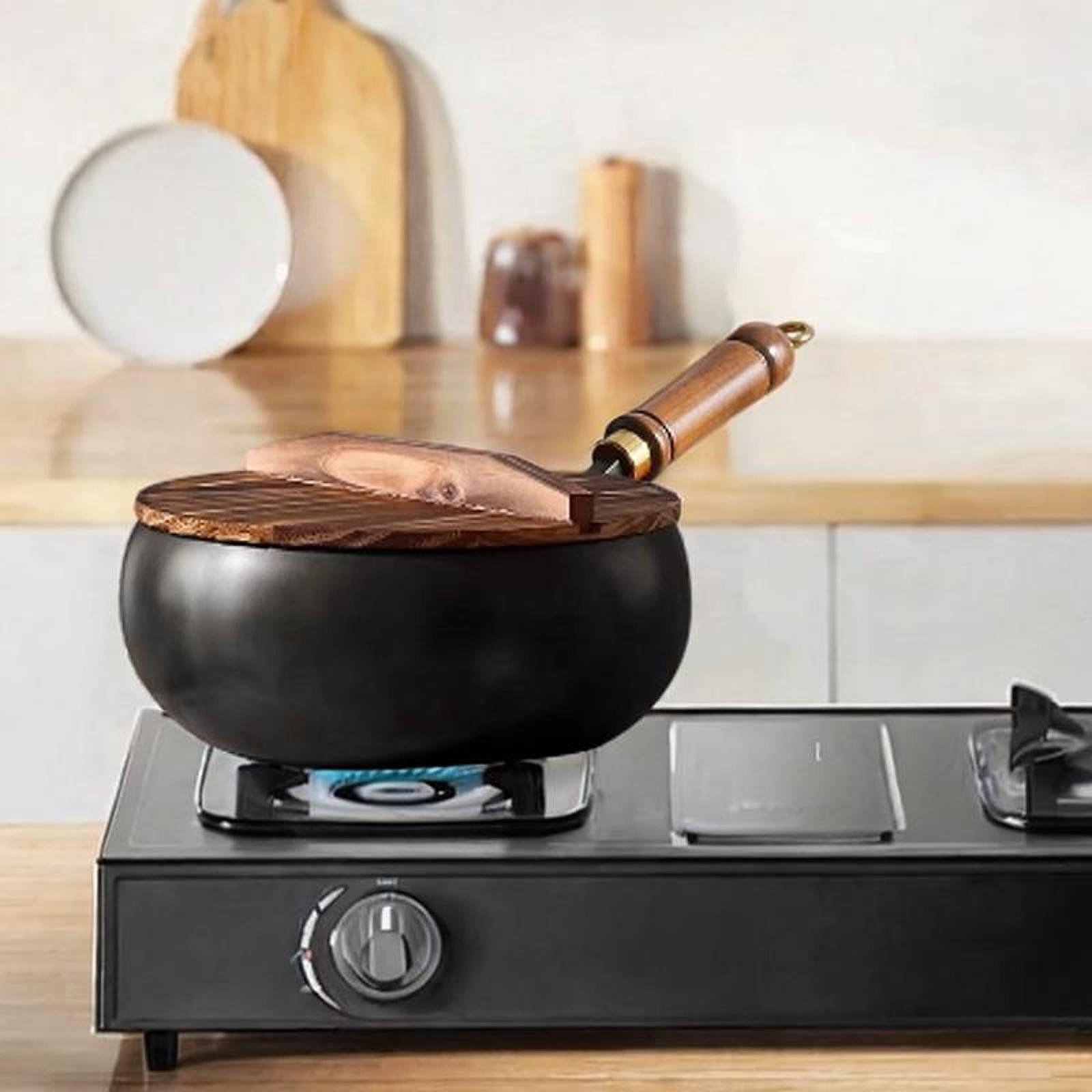 Non Coated Wok Chinese Wok Woo - đánh giá và giá Camping Cooking Cast Iron