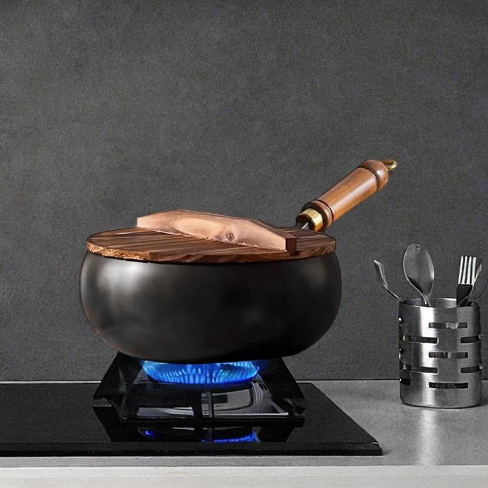Non Coated Wok Chinese Wok Woo - đánh giá và giá Camping Cooking Cast Iron